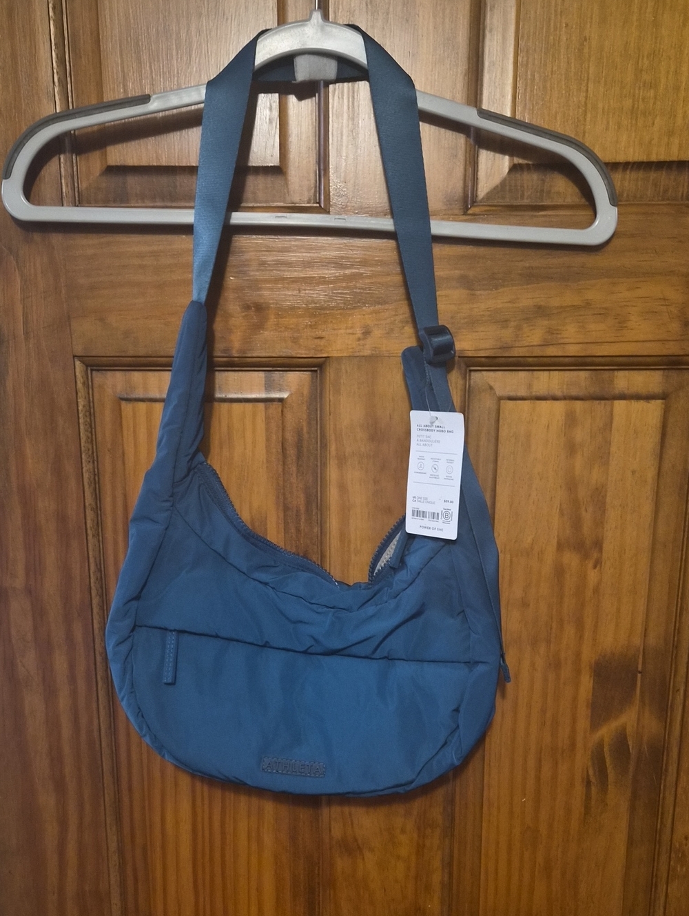 Athleta Teal Blue Crossbody Shoulder Bag